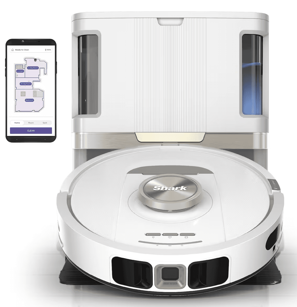 Shark® Stratos® NeverTouch™ 2-in-1 Robot Vacuum & Mop